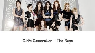 [5/9 | Girl's Generation 10th Anniversary Project] The Boys SNSD Lyrics [ENG+ROM]