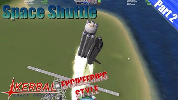 Kerbal Space Program - My Space Shuttle attempt Part 2