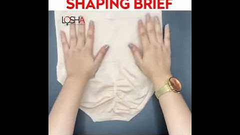 LOSHA SEAMLESS MEDIUM COMPRESSION SHAPING BRIEF