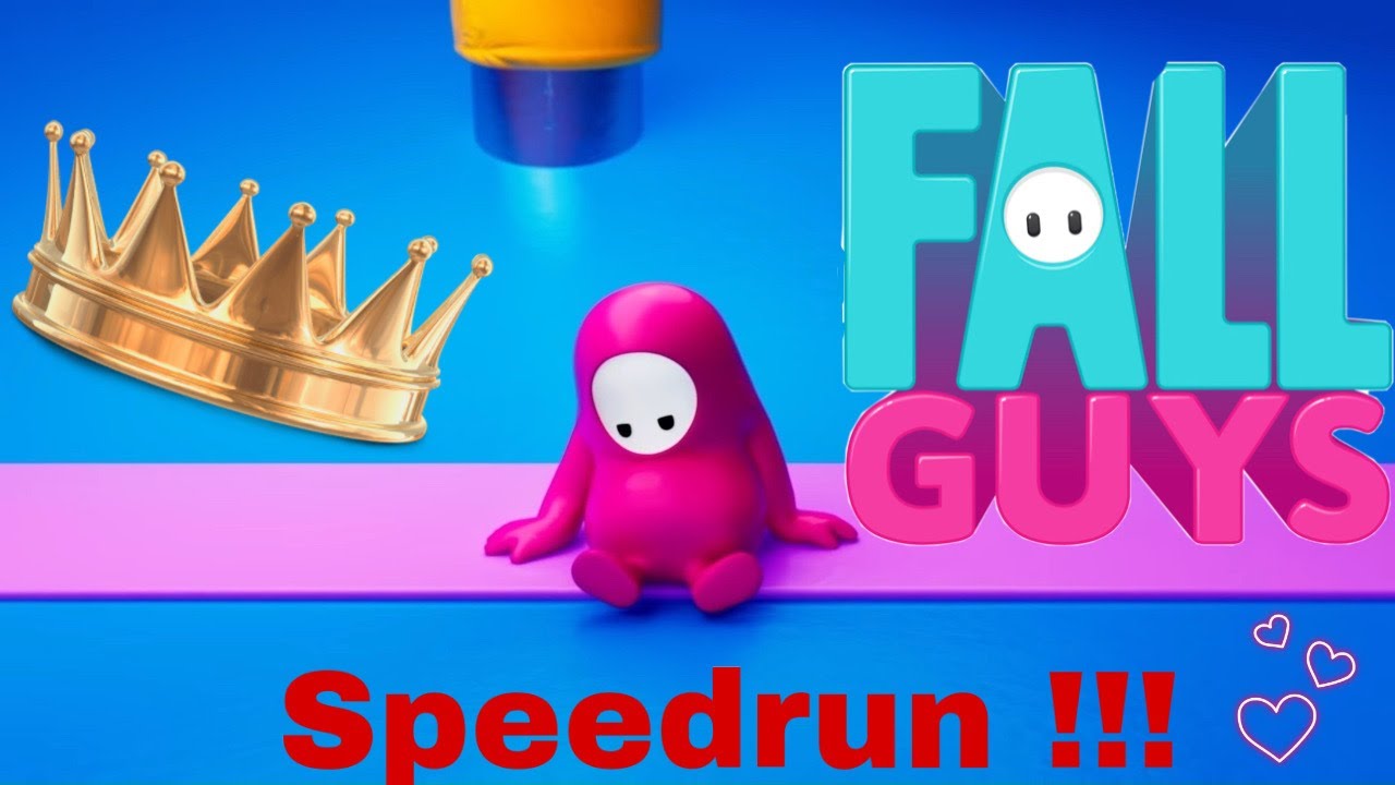 JE TENTE DE FAIRE DES SPEEDRUN SUR FALL GUYS - YouTube