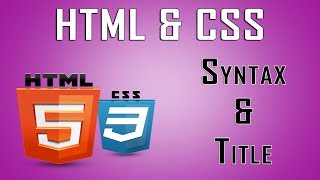 Class 2: Syntax & Title | Learn HTML & CSS in Urdu/Hindi