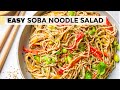 SOBA NOODLES RECIPE |  easy salad from our new cookbook!