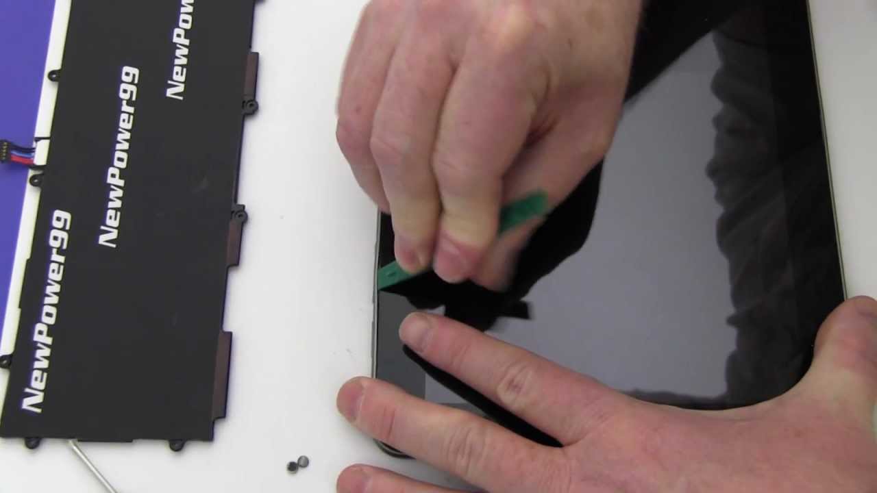 oogopslag niet voldoende leerplan How to Replace Your Samsung Galaxy Tab 10.1 Battery - YouTube