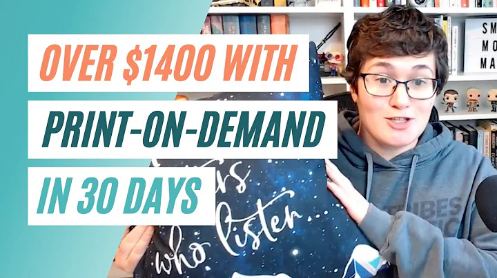 Over $1,400 in 30 Days - Print-on-Demand One Month Progress Report