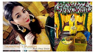 WEDDING SERIES Ep 2 : Dholki & Mayon || Full Desi style Mayon ||VLOG