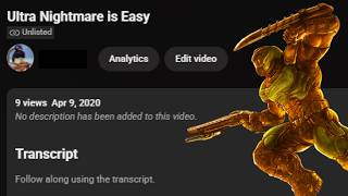 My Actual First Ever DOOM Eternal Video