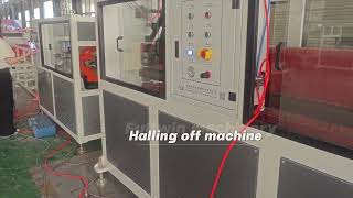 Plastic pipe machine! PPR pipe 3 layers for water gas hard pipe production #ppr #hdpe #machine