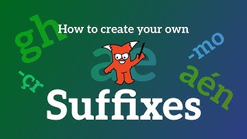 Creating Suffixes in Conlangs - Tutorial for Beginners