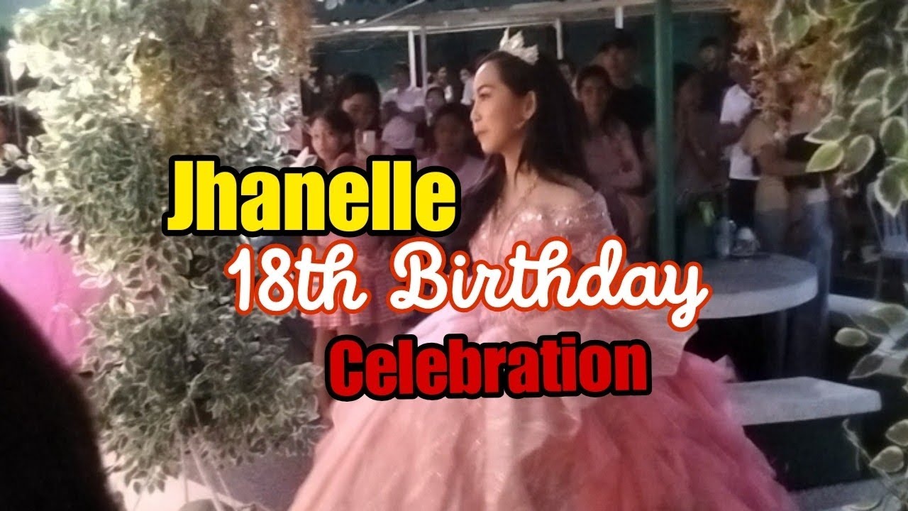 Jhanelle,18th Birthday,Celebration 