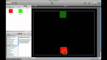 GameSalad: How to make Actors Collide