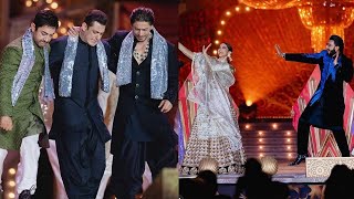 Crazy Dance of Shahrukh, Salma and Aamir Khan at Anant Ambani & Radhika's Wedding
