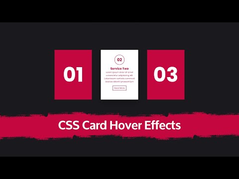 CSS Card Hover Effects | CSS Hover Effects
