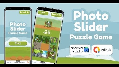 Photo Slider - Puzzle Game Android Studio Project with AdMob Ads + Ready to Publish