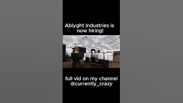 Ablyght is Hiring!  #roblox #devlog