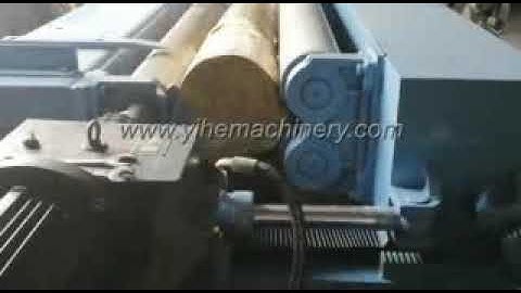 4FT heavy duty wood-log debarking machine the wood debarker