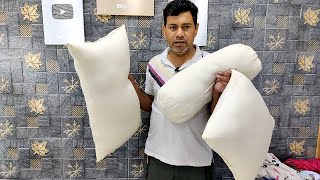 आसानी से घर पर बनाएं राउंड पिलो और कुशन || How to Make Pillow and Cushion Cutting and Stitching