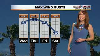 13 First Alert Weather for Tuesday evening