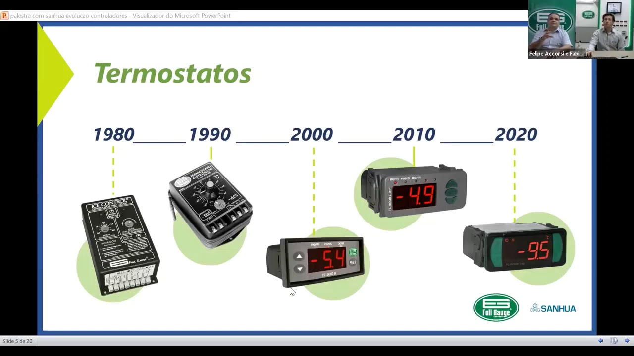 Evolução dos controles de temperatura e válvulas de expansão para refrigeração comercial