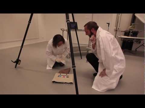 Detaljundersökning av runsten med RTI