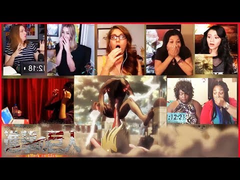 Eren-Rage-Mode-(Berserk)-vs-Annie-|-Girls-Reaction【-SUB-ESP,-ENG】-進