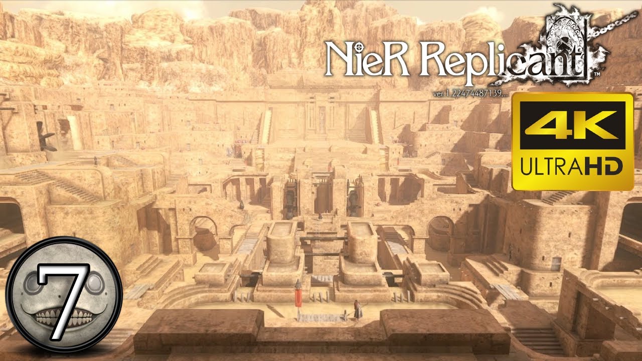 The Masked City: Facade [NieR Replicant ver.1.22] Part - 7 HARD (PS5/4K/60FPS) - No Commentary [JP]