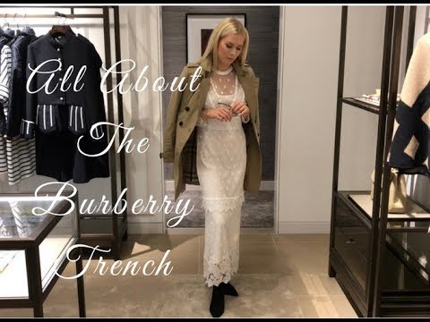 BURBERRY TRENCH COAT | How to style it - YouTube