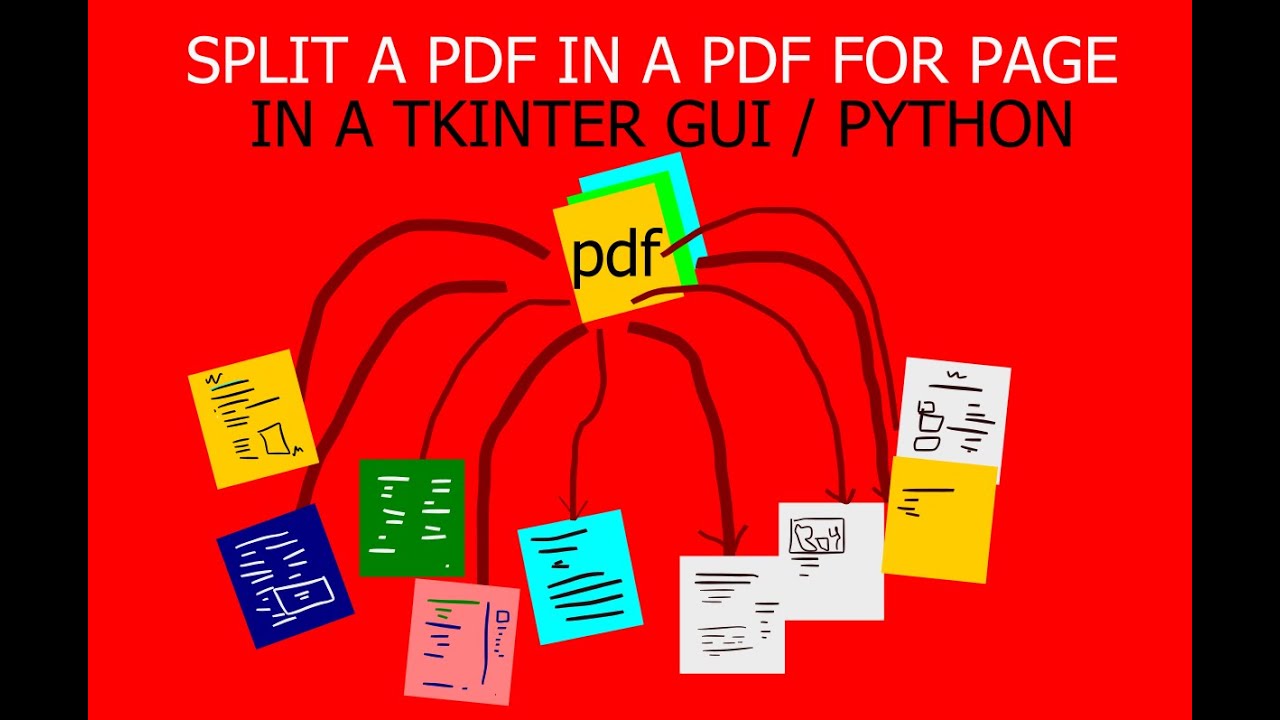 PdfPython - split a pdf into many single page files (tkinter) v.2
