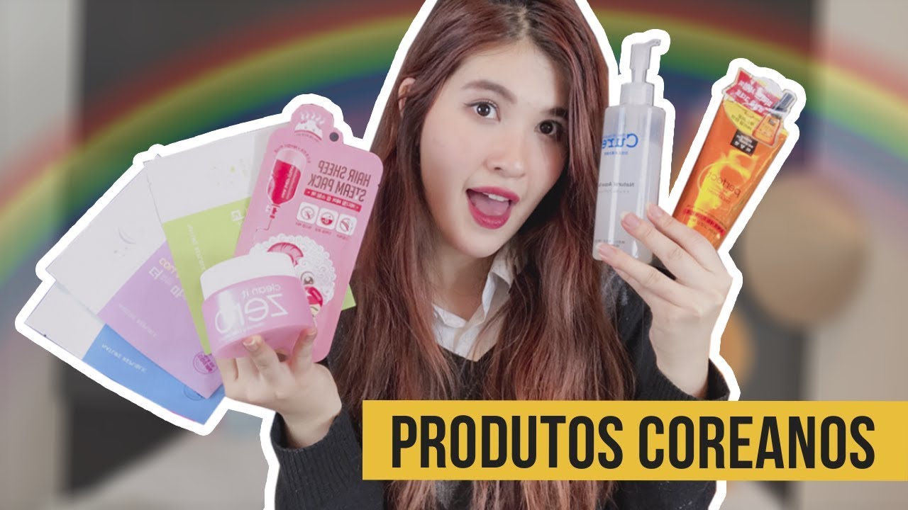 Meus Produtos de Beleza Coreanos (K-Beauty) /Japoneses