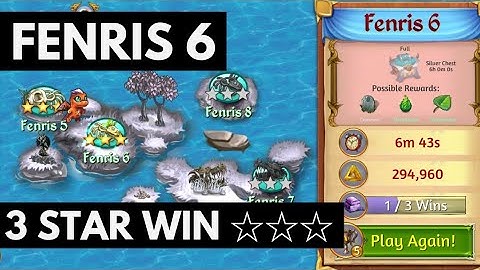Merge Dragons Fenris 6 • 3 Star Win ☆☆☆