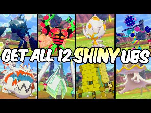 All Shiny Ultrabeasts and how to catch ultra beasts pokemon in Sword and  Shield 