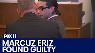 Marcuz Eriz found guilty in Aiden Leos road-rage shooting