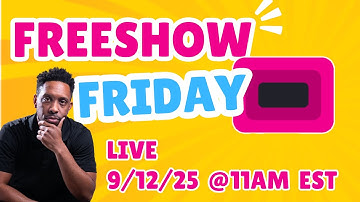 FreeShow Friday 9/12/25  #freeshow #presentationsoftware #obsstudio