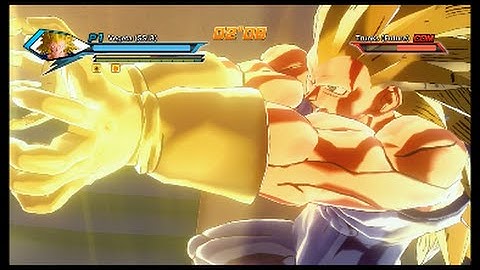 Dragon Ball Xenoverse (PC): SSJ3 Vegeta Vs. SSJ3 Future Trunks Gameplay [MOD]