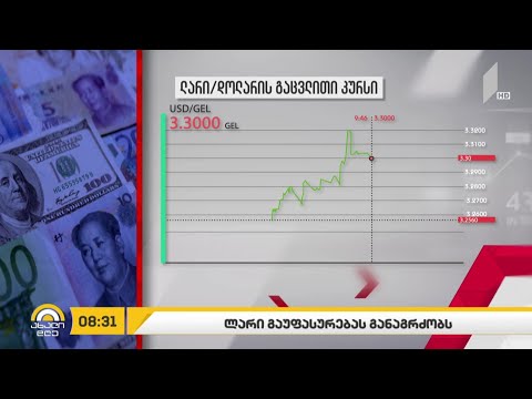 ბიზნესსექტორი ლარის კურსის დასტაბილურების პროცესში სახელმწიფოს ჩართულობას ითხოვს