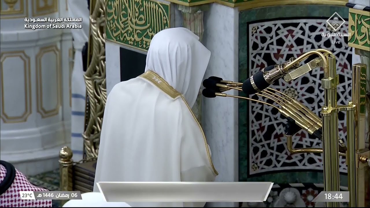 صلاة المغرب للشيخ علي الحذيفي 6 رمضان 1446هـ