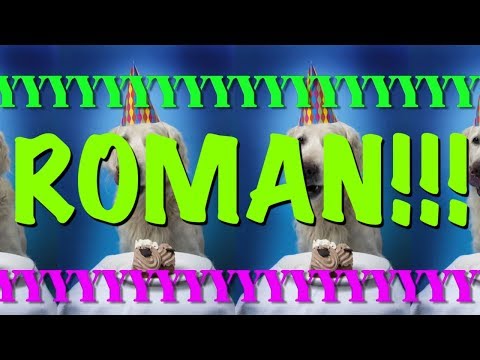 HAPPY BIRTHDAY ROMAN! - EPIC Happy Birthday Song