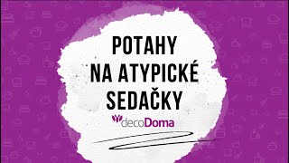 Potahy na atypické sedačky decoDoma recenze