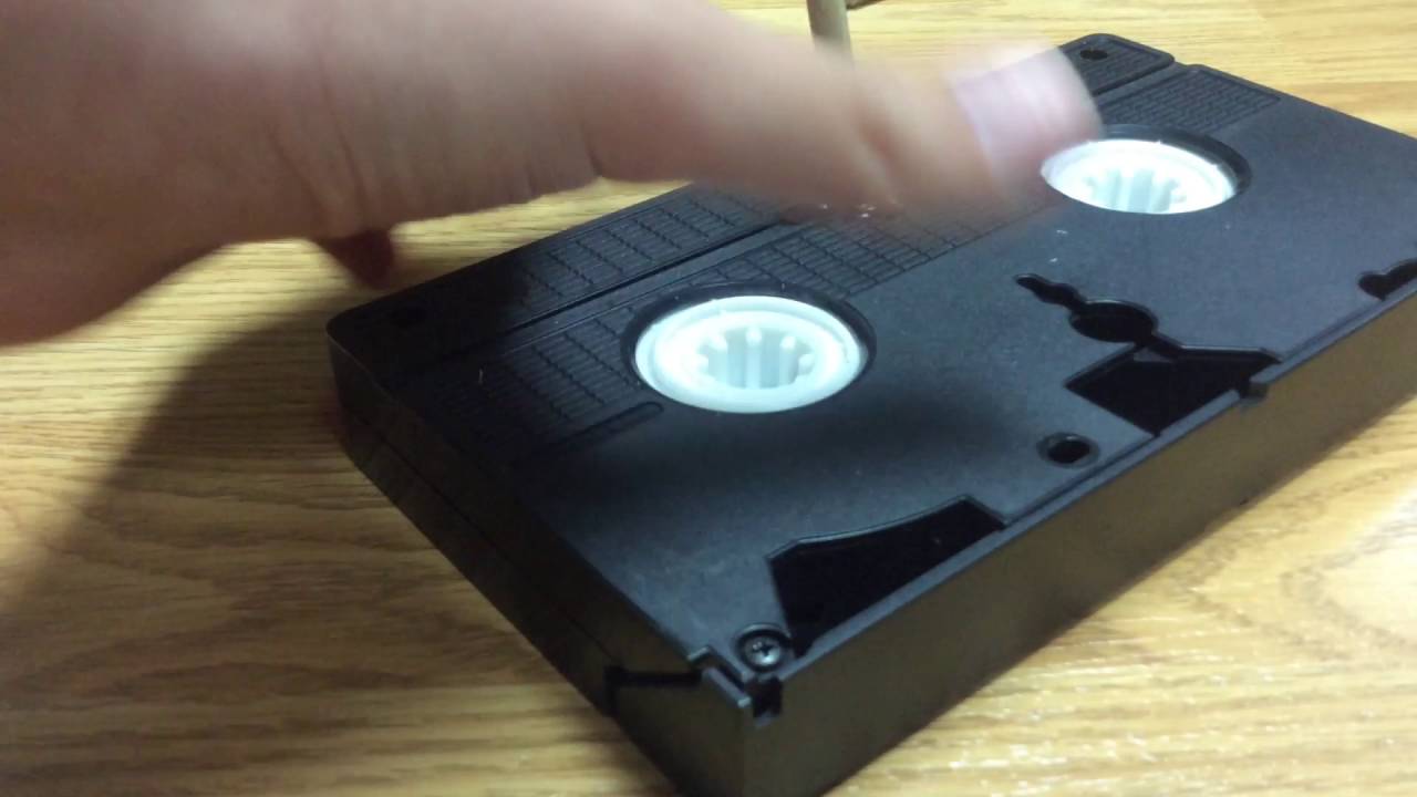 Rewinding A Vhs Tape