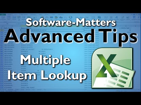 How to Perform Multiple Item Lookups in Excel (with VLOOKUP)