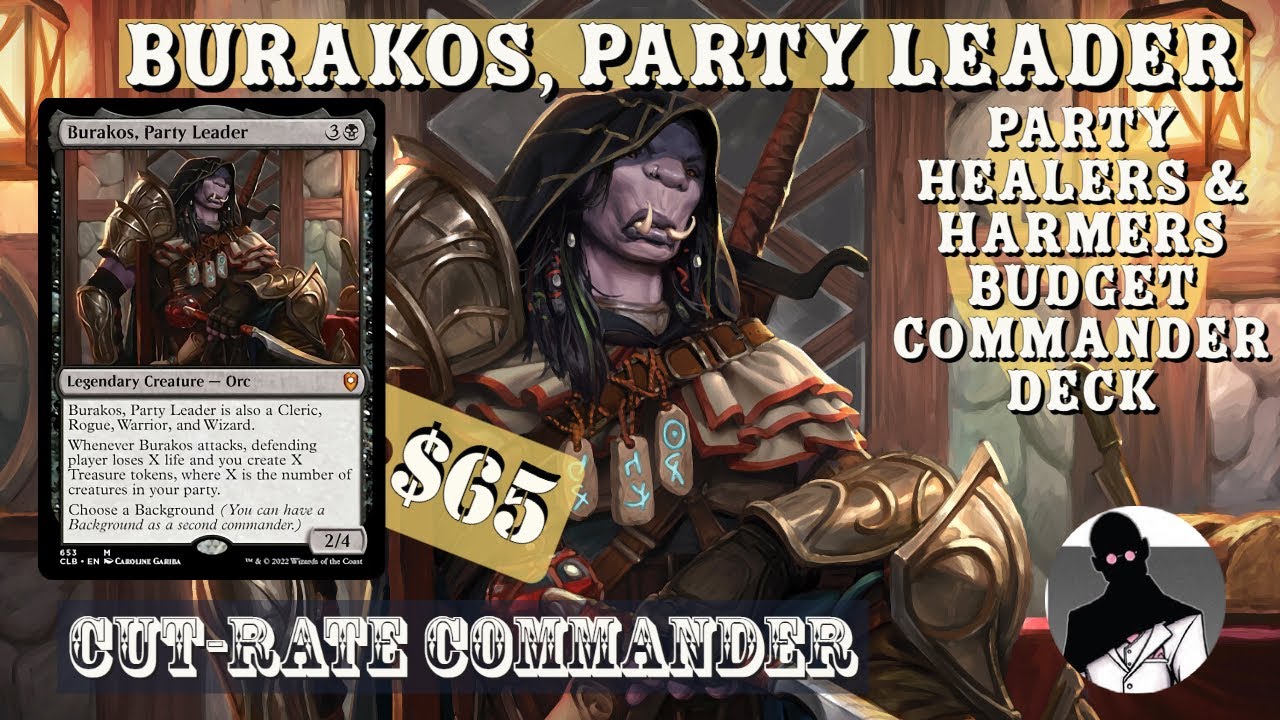 Burakos Party Leader | Party Healers / Harmers | Commander | EDH | MTG | Budget | Cut-Rate Commander