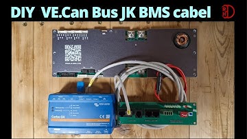 How to make Victron VE-Can cabel for JK BMS Battery storage #rh3d