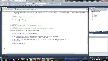 [C# MonoGame] Tutorial 01: 3D Geometric Primitives - Triangle