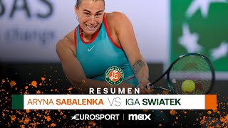Aryna Sabalenka Vs Iga Swiatek Semifinal, Vídeo Resumen Y Highlights Roland-Garros 2025