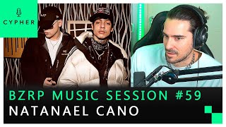 REACCIÓN a Natanael Cano || BZRP Music Sessions #59