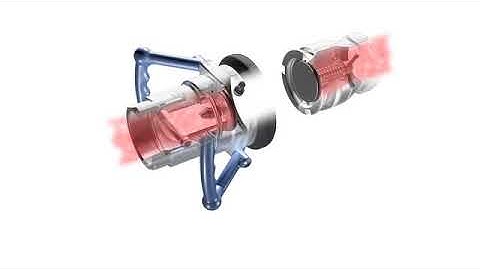 3D animation Dry Disconnect Coupling