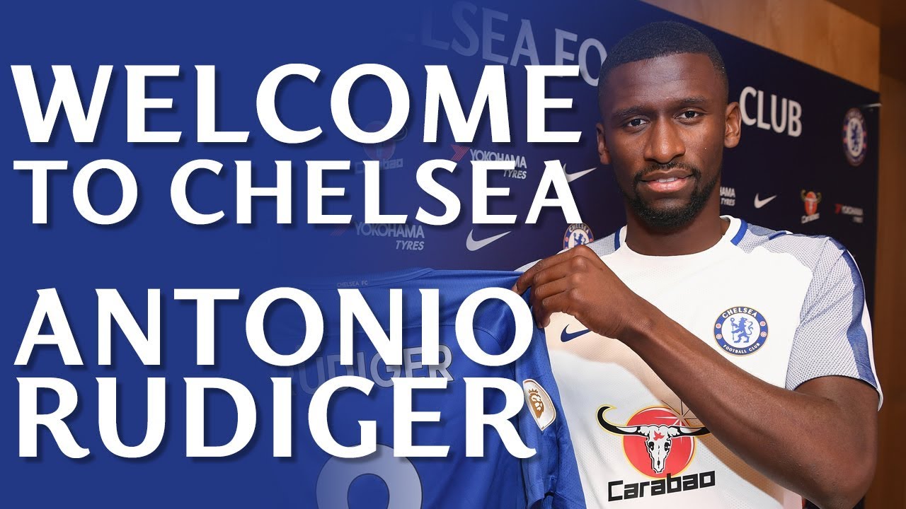 Exclusive Access As Antonio Rudiger Signs For Chelsea