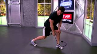 HOW TO DO One Arm Bent Over Row ( Lawn Mower ) with Resistance Bands