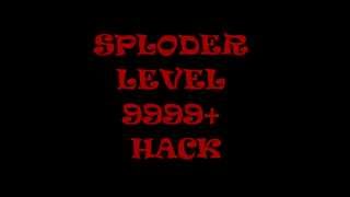 sploder hack level 9999+