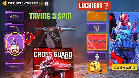 *NEW* CROSS GUARD MYTHIC DROP DRAW | MYTHIC AS VAL - DOUBLE EDGE! Trying 3 Spin Luckiest?