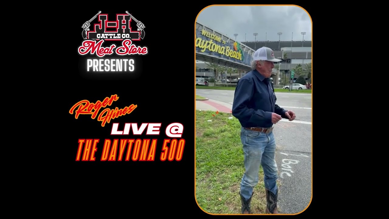 Roger Hines LIVE @ The Daytona 500